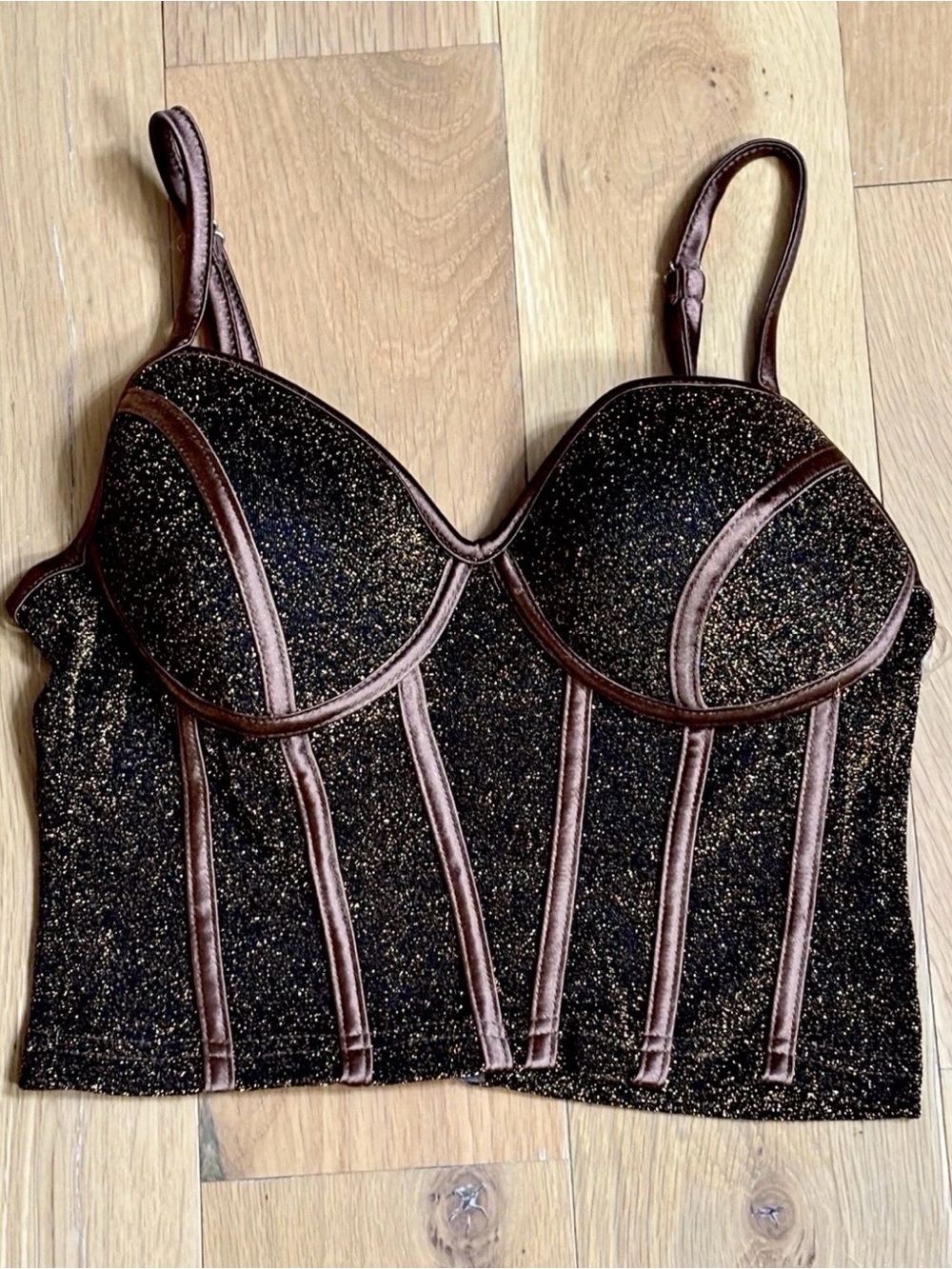 Windsor Copper Brown Corset Medium